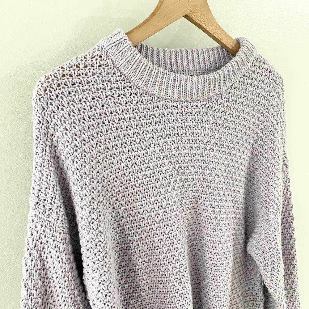 Universal Thread Lilac Textured Sweater - Picture 3 of 7